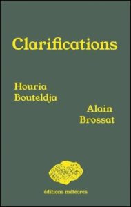 Couverture de Clarifications