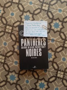 Couverture de Panthères noires avec notule de Sana
