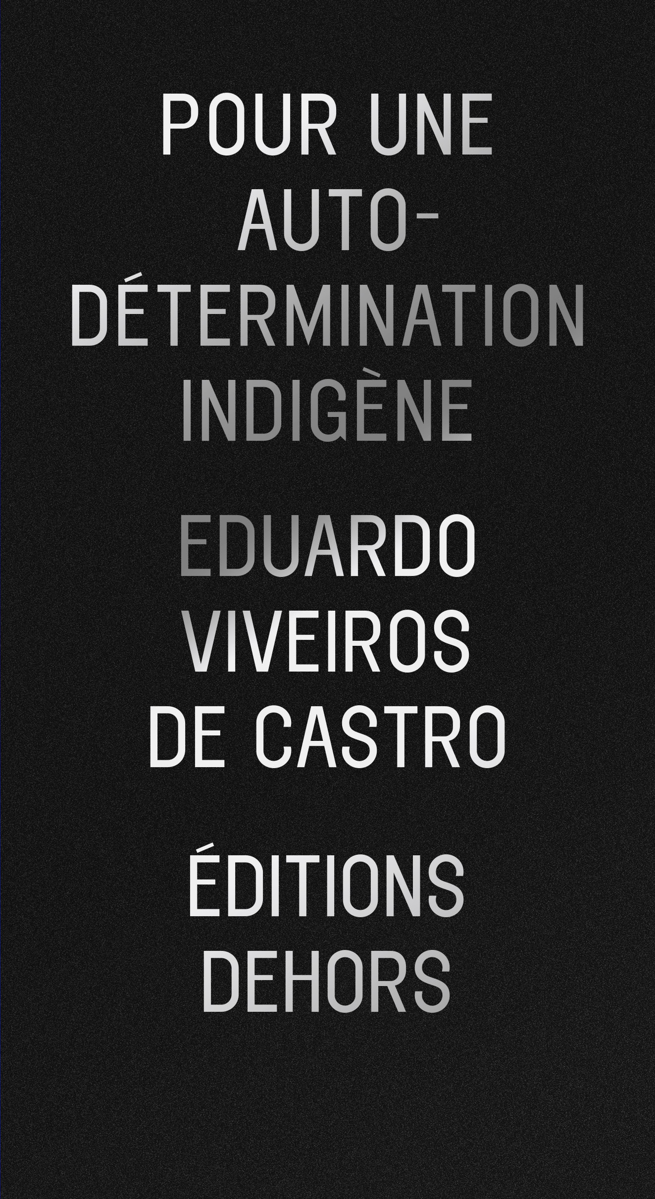 Couverture Pour une autodétermination indigène