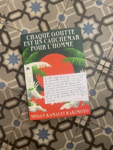 Couverture et notule sur Chaque goutte est un cauchemar pour l'homme