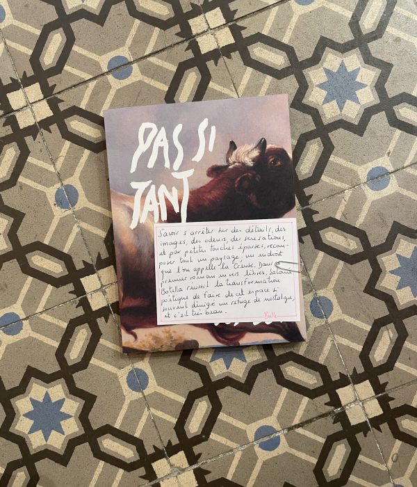 Couverture et notule de Pas si tant