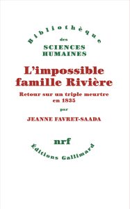 Couverture de L’impossible famille Rivière