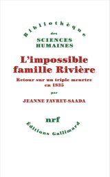 Couverture de L’impossible famille Rivière