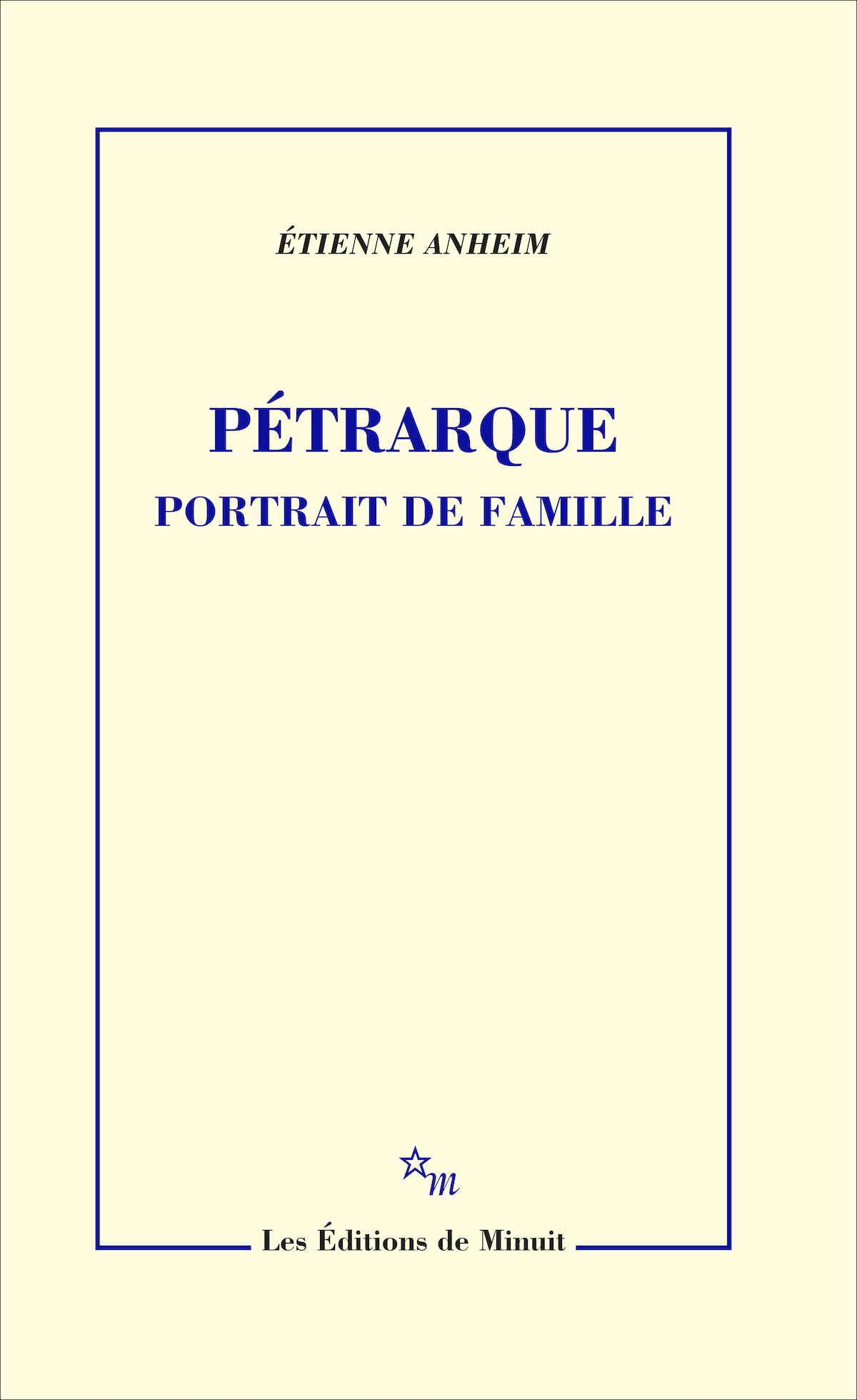 Couverture de Pétrarque, portrait de famille