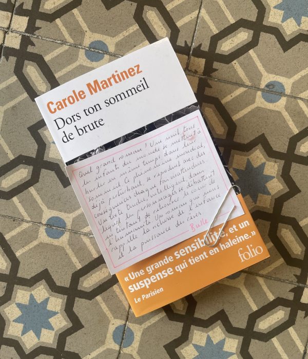 Dors de ton sommeil de brute, Carole Martinez