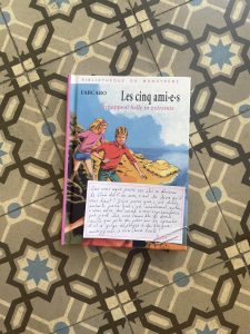 Les cinq ami.e.s, Fabcaro